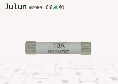 Rohr-Absicherungs-Stromkreis 6mm x 30mm DCs 600v keramischer 10-Ampere-keramische Sicherung