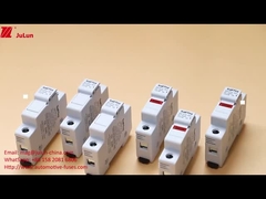 PV-Zündschlüsse 25a 10*38 2a Sicherungshalter für Solarsysteme Solar PV-Zündschlüsse für S