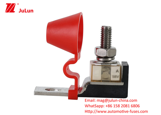 MRBF Endschutzschutzschutzschrank mit Single Stud 5/16'' M8 Kompakter Marine-Batterie-Schutzschutz bis zu 58 V Gleichstrom