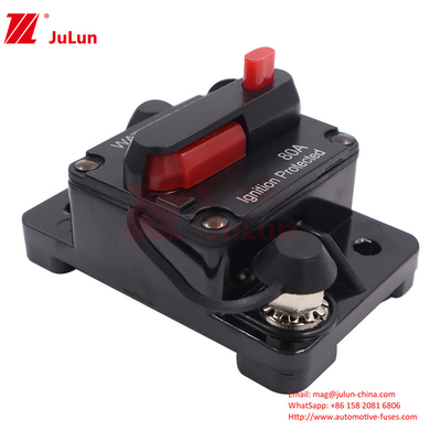 12v24v48vDC Auto RV Yacht Audio Selbstwiederherstellungs-Schaltkreislaufschalter Hochstrom Sicherung Halter Schalter Sicherung