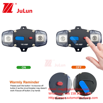 Schaltkranke Sicherung zurücksetzen 50A 60A 80A 100A 150A 200A 250A 300A AMP Auto Boot Auto wasserdichte Sicherung