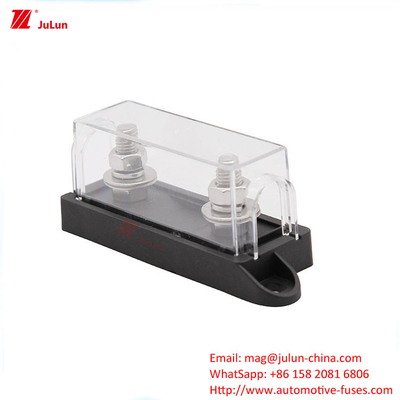 Rot Schwarz mit Abdeckung MEGA Mittlerer Stecker Sitz ANM-H 150A Hochleistungs-Auto-Sicherheitsbox