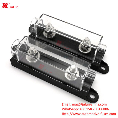 Rot Schwarz mit Abdeckung MEGA Mittlerer Stecker Sitz ANM-H 150A Hochleistungs-Auto-Sicherheitsbox