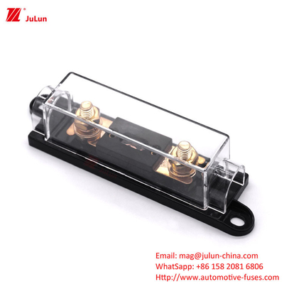 Rot Schwarz mit Abdeckung MEGA Mittlerer Stecker Sitz ANM-H 150A Hochleistungs-Auto-Sicherheitsbox