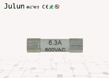 600V Hochspannungssicherung Wechselstroms 6.3A 5mm x 20mm Sicherungs-schnelles Bruch-Halogen geben frei