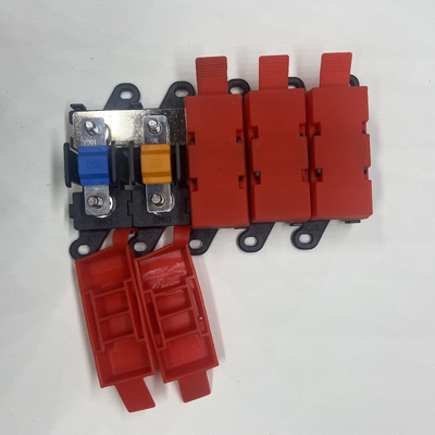 Motor-Schiff Sicherungshalter mit staubdichten Design Custom Logo verfügbar Rot schwarz Farboptionen