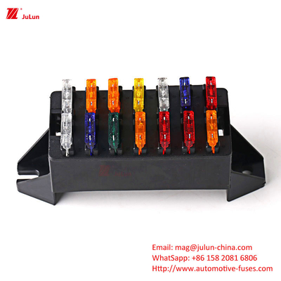 Fahrzeugkreislaufschutz Nylon Sicherungshalter 30A-500A-55 ~125°CBX2103 Rechteckige Fahrzeugyacht