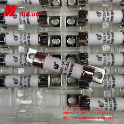 Fahrzeugbatterielader für Elektrofahrzeuge ISO-zertifizierte Leistungsumwandlung 15A 30A 25A 750VDC 14x51 50A EV FUSE