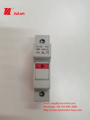 Solar-PV-Sicherung 10*38mm AC500V 32A GG RT18-32X AC500V mit Halter