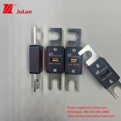 EV320-5X-350A-N 70VDC 6kA Keramik Kupfer Elektrofahrzeug Sicherung für die Sicherheit des EV-Traktionssystems