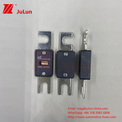 EV320-5X-350A-N 70VDC 6kA Keramik Kupfer Elektrofahrzeug Sicherung für die Sicherheit des EV-Traktionssystems
