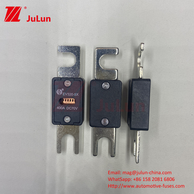 EV320-5X-450A-N 70VDC M6 M8 Portable EV Sicherungen erfüllen die ISO8820-5-Norm für Automobilantrieb und elektrische Systeme