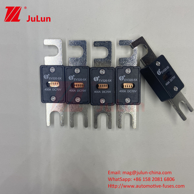 EV320-5C-225A-N 70VDC Custom Logo Automotive Blade Sicherungen Schraubstecker In M6 M8 Kupfer 80A-500A