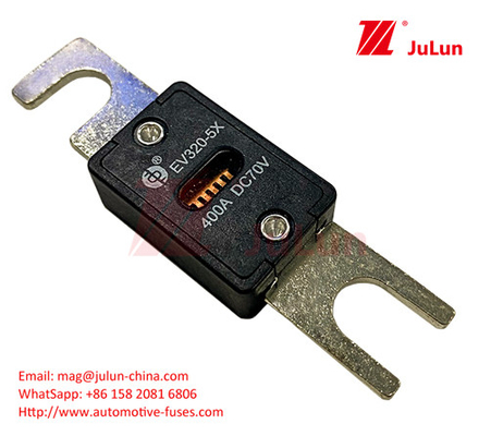 EV320-5C-225A-N 70VDC Custom Logo Automotive Blade Sicherungen Schraubstecker In M6 M8 Kupfer 80A-500A