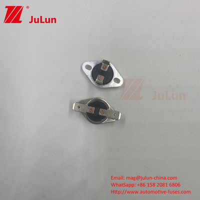 KSD301 Thermistor-Temperatursensor Kein Ausfall Blindend Normalzustand ≥100000 Mal Lebenszyklus 92°C