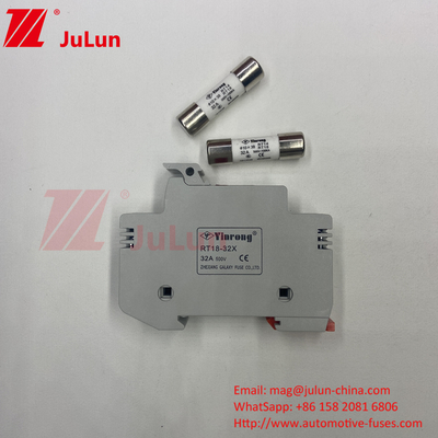 TUV WSPV-32B CE Photovoltaik-System Einphasige Solar 10*38 1000v Gleichspannung Sicherung HalteSolar Photovoltaik Sicherung zum Schutz von Photovoltaikmodulen