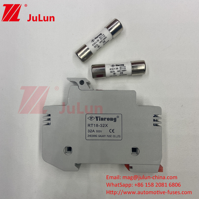 TUV WSPV-32B CE Photovoltaik-System Einphasige Solar 10*38 1000v Gleichspannung Sicherung HalteSolar Photovoltaik Sicherung zum Schutz von Photovoltaikmodulen