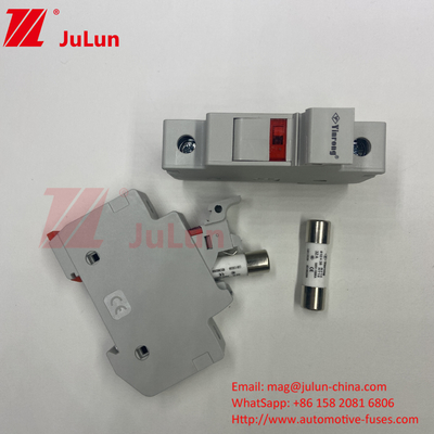 1000VDC-Solar-PV-Sicherungshalter mit 30kA 32A 63A 125A Din Schienenmontage-Sicherungshalter