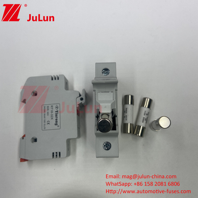 10A-63A Zylindrische Sicherung zum Schutz der Solarenergiesysteme Solar DC 1000V PV Sicherungen 6A 10A 15A 20A 25A 30A Hochspannung