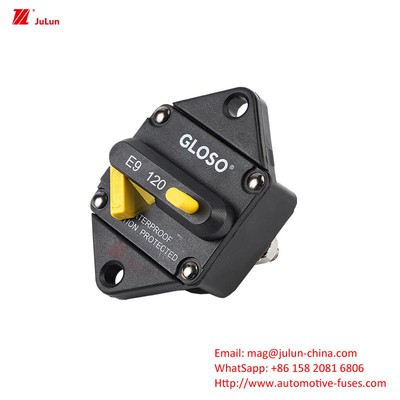 Automobil-Schutz für elektronische Schaltkreise mit LED-Licht-Mehrweg-Sicherungskasse SBH-6PD Schraube 30A-500A Zweipol 32V Manuelle Wiederherstellung