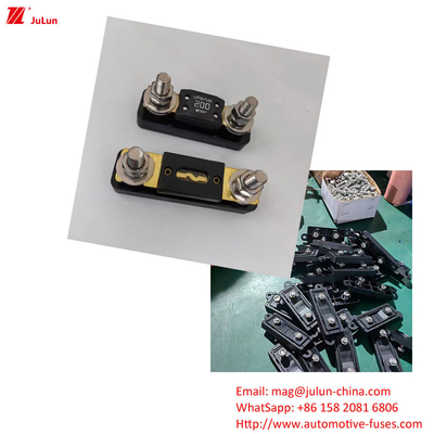 Eu UL Manuelle Wiederaufnahme des Verstärkers 30A-500A32V Fahrzeugschutzschutzschutzhalter Kunststoff/Nylongehäuse