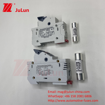 AC RT18-32X Sicherungshalter Sicherungshalter 10x38MM 500V Schnellblaskeramik RO15 RT18 DIN Rail Moun Einfach Sicherungshalter
