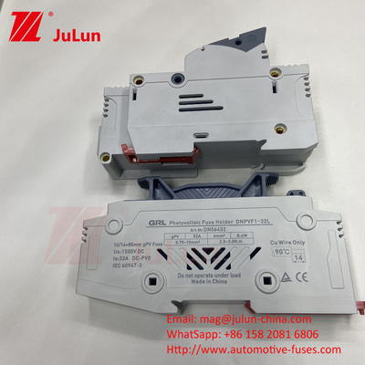 Solarfotovoltaische Sicherungshalter mit Sicherungspreis14x51MM RT18X-63 RO16 Indikator Licht schnell