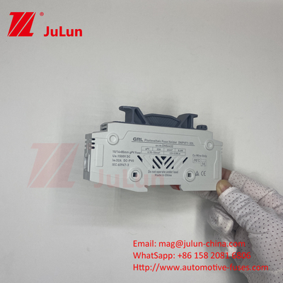 Solar Photovoltaic Inverter PV Sicherung mit Keramikkörper DIN Mount Dc Sicherung 250a 10x85 1500Vdc PV Sicherung Halter 15
