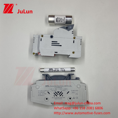1000VDC Solar PV Din Schienenverschluss Ballonverschluss 10x38mm RT18-32 Verschlussverbindung AC