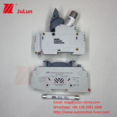 Verkauf Mezeen 1P 10x38mm PV DC 1000V 32A Sicherung und Sicherungshalter zum Schutz des Sonnensystems OEM verfügbar