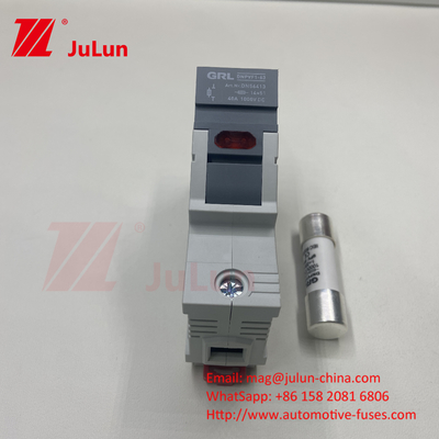 SeanRo Solar PV Din Rail Sicherungshalter für Sicherungsverbindung 10*38mm 1000V 15amp DC Sicherung 25A
