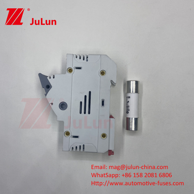 SeanRo Solar PV Din Rail Sicherungshalter für Sicherungsverbindung 10*38mm 1000V 15amp DC Sicherung 25A