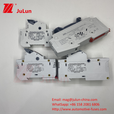 Sicherung 1500vdc 20a DNPVF1-32L Sonnensystem Pv Sicherung 1500vdc Schnellblas-Keramik DIN Schienenmauer 10x85MM 1500V Thermische Sicherung