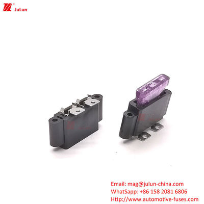 32V Nennspannung Kupferkontakt Automatischer Neustart-Schaltkreislaufbrecher 30A-500A Autoschutzschutzschutzhalter Nylon-Kunststoff