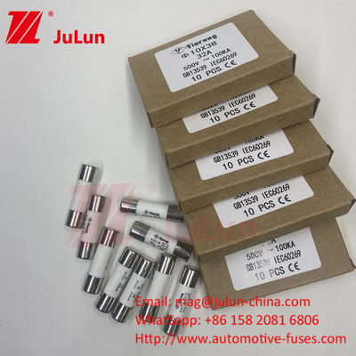 32A 10*38mm 15A 690VDC 1000VDC Panel Mount Solar PV Sicherung für robuste PV String Schutz