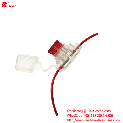30A-100A Kupfer Auto Sicherungshalter Kunststoff / Nylon Gehäuse Einpolare Autoteile
