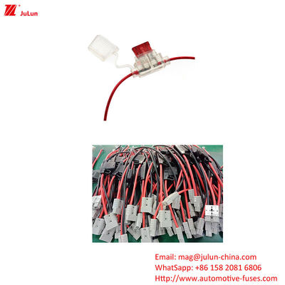 Eu UL Standard Sicherungshalter / Box Außengröße Schaltkreisbrecher Kunststoff / Nylongehäuse Nennstromspannung 25A-80A 32V
