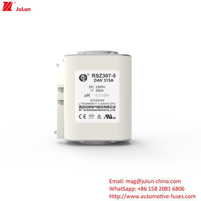 RSZ307-5-DAV 315A Ev-Ladegerät-Adapter kompatibel mit 450A-1800A 1500VDC-Energiesicherung