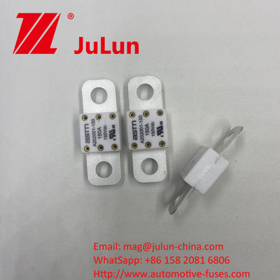 Schraubschrauber A202001-500A 150VDC Keramische Automobilsicherungen 100A 150A 200A 250A 300A 350A empfohlene enge Drehmoment 11-13N·m für den M8-Anlagemodus