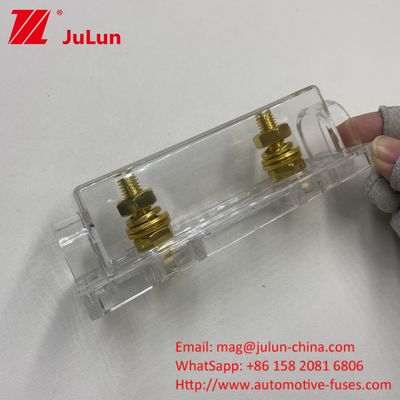 Transparent Gold ANL Auto Audio Schraubenschraubhalter