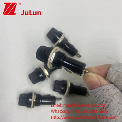 Knopf Typ Auto Sicherung Halter Rohr Steckdose für 6 * 30mm Versicherung Panel Mount