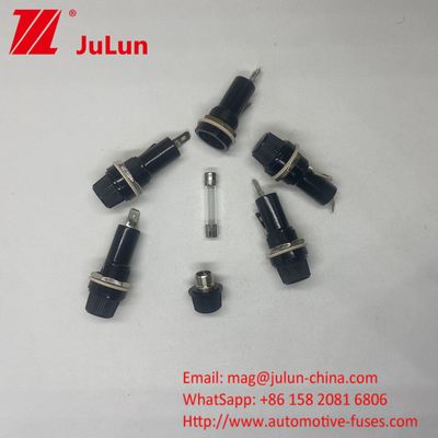 6x30 6x32mm Panel montierte Autoschutzschutzhalter Bajonett Typ 10A 20A 250V PCB Schutzschutzschutzblock Basis
