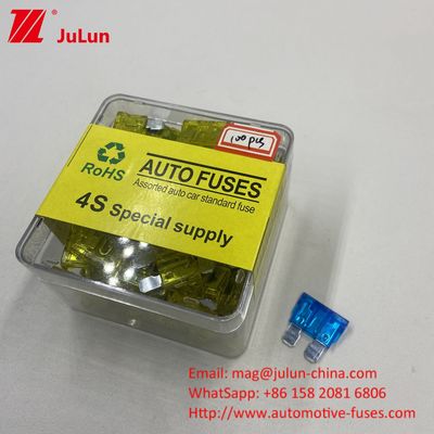 Fahrzeuge Busse Blatt Sicherung 5A 32V ATOF 0287 Sicherung in einer Box