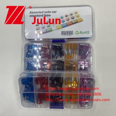 Autos SUVs 0287 0299 60A 32V Automobil Elektronik Blatt Autoschutzschutzschutzschutz PA66 Messing