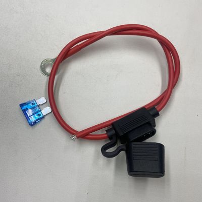 UL Wasserdichte Inline Blade Sicherung Standard/Medium Stecker in Auto Sicherung Halter mit 22awg 20awg 18awg 16awg 14awg 12awg 10awg