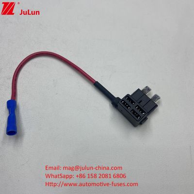 F3A 5A 10A 15A Sicherungsklopf 16AWG Auto Fügen Sie einen Schaltkreis ACU Blade Sicherung Adapter mit Sicherungshalter für Autos LKW