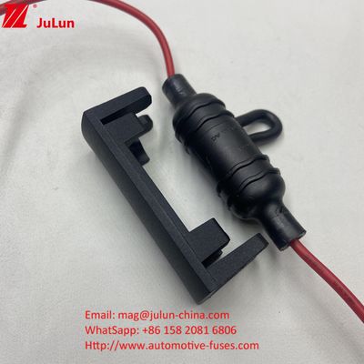 10*38mm zylindrische Sicherungen wasserdicht IP68 Inline Sicherungshalter Abdeckung mit UL Draht für
