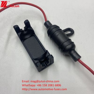 10x38mm 5x20mm 6x30mm Inline Sicherungshalter Wasserdicht Außenstaubdicht PA66 Gehäuse für Straßenlicht Bühnenbeleuchtung