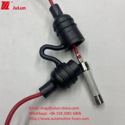 Fabrik-direkte 6x3 Glass Line Sicherung Box Halter geformte Sicherung Halter für Glas Sicherung Inline wasserdicht