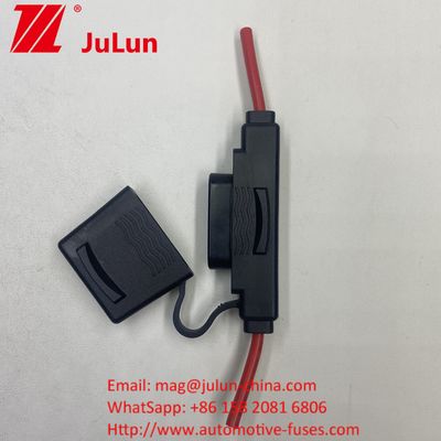 ATC/ATO-Kustom-Inline-Sicherungshalter 14AWG 16AWG 18AWG 20AWG Verkabelungsharnisch 80AMP Blade Fuse Automotive-Sicherungshalter